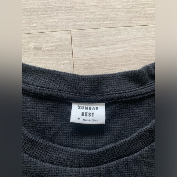 Aritzia Waffle T-shirt - Picture 2 of 3